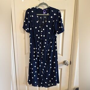 NWOT Seraphine Polka Dot Maternity Nursing Dress